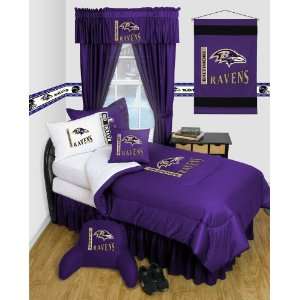  Best Quality Locker Room Drape   Baltimore Ravens NFL 