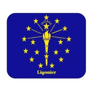  US State Flag   Ligonier, Indiana (IN) Mouse Pad 