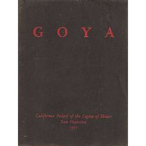   Legion of Honor, San Francisco [Goya, b/w illus by Mary Petty Books
