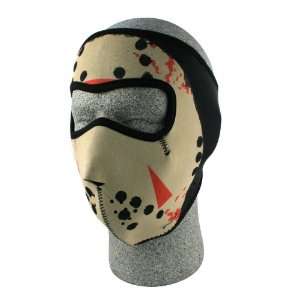  ZANheadgear Neoprene Glow in the Dark Jason Face Mask Automotive