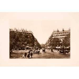 1902 Photogravure Avenue de lOpera Paris France St Architecture 