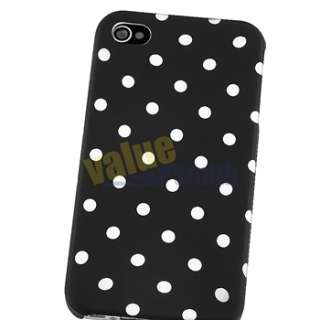   Rubber Hard Case+PRIVACY FILTER for VERIZON iPhone 4 G 4GS 4S  
