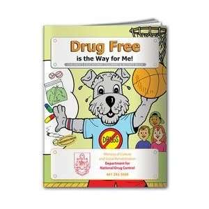  CB1035    Drug Free is the Way for Me   Coloring and 