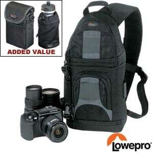  Lowepro Value Bundle, SlingShot 100 AW, Camera Bag, Added Value 