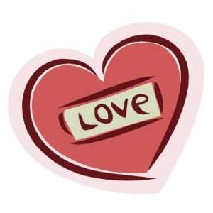   Love Heart Wedding and Valentines Day Stickers Arts, Crafts & Sewing