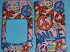 Motorola VE465 W755 Phone Cover Peace Signs Smile 1163