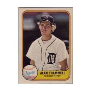  1981 Fleer #461 Alan Trammell