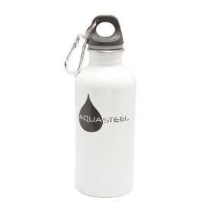 Stainless Steel Sports Water Bottles Wide Mouth by AquaSteel 16 oz 