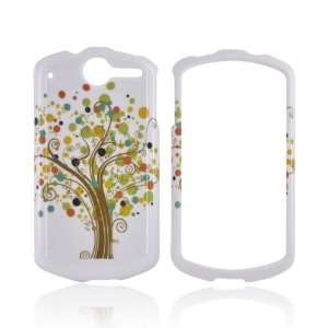 For AT&T Impulse 4G Tree White Hard Shell Plastic Case Snap On Cover