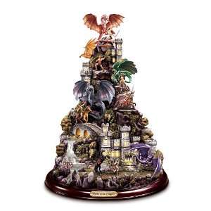  Realm Of The Dragons Tabletop Tree Collectible Dragon 