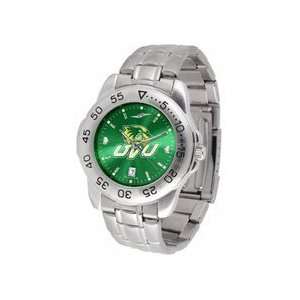 Utah Valley State (UVSC) Wolverines Sport Steel Band Ano Chrome Mens 