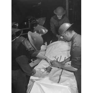  Operating Scene, Army Medical Corps Premium Photographic 