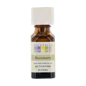 Aromatherapy ROSEMARY ESSENTIAL OIL .5 OZ By ESSENTIAL OILS AURA CACIA