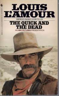 LOUIS LAMOUR The Quick and the Dead PB BOOK Western  