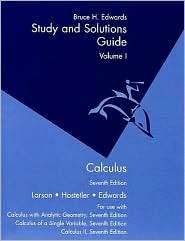   Manual, Volume 1, (0618149228), Ron Larson, Textbooks   Barnes & Noble