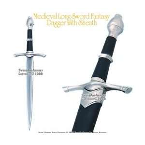 Medieval Long Sword Fantasy Dagger with Sheath  Sports 