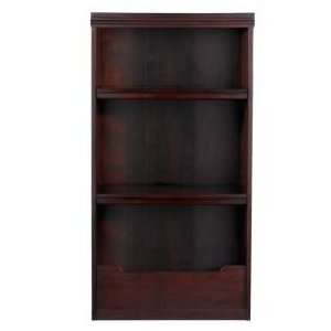 Kids Bookcases: Kids White Flat Top With Adjustable Shelves Bookcase 