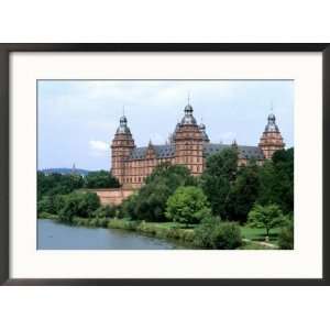  Johannisburg Palace by Rhine River, Aschaffenburg, Germany 
