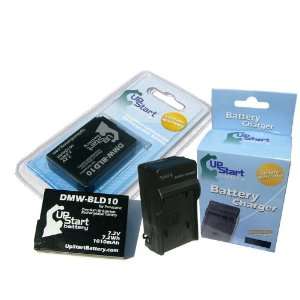  UpStart Battery DMW BLD10 Replacement 2 Batteries+Charger 