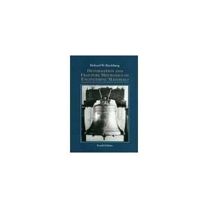   of Engineering Materials [Hardcover] Richard W. Hertzberg Books