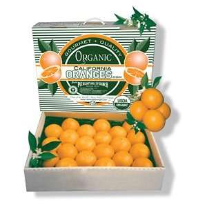 Outstanding Gift Box of Organic California Valencia Oranges