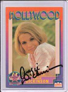 Angie Dickinson Signed Starline Hollywood card  
