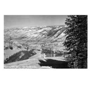 Aspen, Colorado   Aspen Chair Lift View of Roaring Fork Valley Travel 