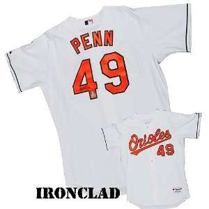  Ironclad Baltimore Orioles Hayden Penn Autographed Jersey 