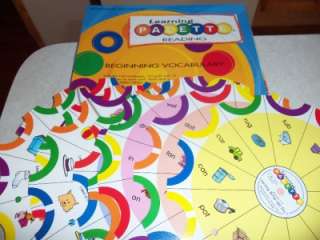 Usborne Books Learning Palette and 5 Sets of 12 cards each Children 