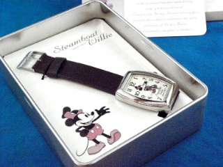 NEW VINTAGE DISNEY STEAMBOAT WILLIE MICKEY MOUSE 20S STYLE WATCH IN 