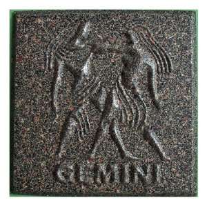  Zodiac Art, Gemini, Granite finish (paintable): Home 