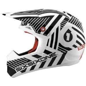 SixSixOne Fenix Weave Full Face Helmet X Large  Off White 