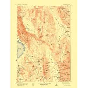  USGS TOPO MAP BALLARAT QUAD (CA) (NV) 1913: Home & Kitchen