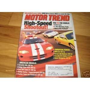  ROAD TEST 2001 Ford Ranger Truck Motor Trend Magazine 