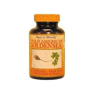  Root to Health/Hsus Ginseng   Goldenseal Root 500 mg 100 