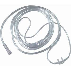7FT Pediatric Curved Tip Nasal Oxygen Cannula  