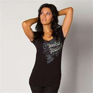  Metal Mulisha Womens Understated T Shirt   Medium/Black 