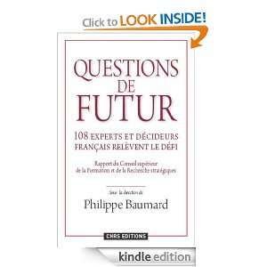 Questions de futur (HORS.COLL.) (French Edition) Philippe Baumard 