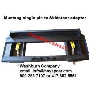  Adapter Mustang single pin to skidsteer attachments Electronics