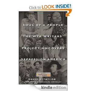 Soul of a People The WPA Writers Project Uncovers Depression America 