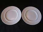 ANTIQUE ATHENA JOHNSON BROS 6.5 INCH PLATES WHITE WITH RIBS 