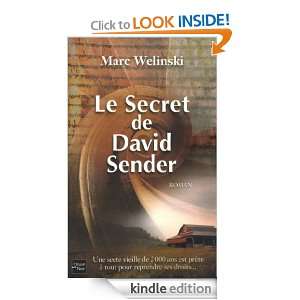 Le Secret de David Sender (French Edition) Marc WELINSKI  