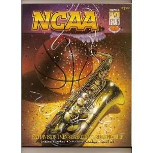  1993 NCAA Final Four Program UNC Tarheels 