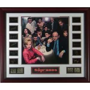  The Sopranos   Engraved Signature Display Sports 