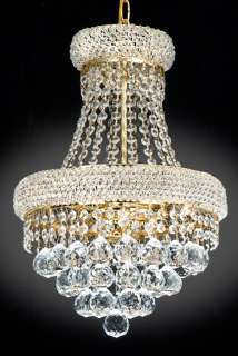 FRENCH EMPIRE CRYSTAL CHANDELIER CHANDELIERS LIGHTING G  