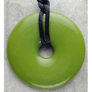  Donut Shaped Necklace, in Peridot Green Toys & Games