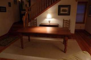 New 6 ft Farm Dining Table, Rustic Wood Harvest Table  