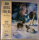 And Justice For All 500pc Jigsaw Puzzle Art by Bob Quic