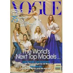  Vogue May 2007 The Worlds Next Top Models Books