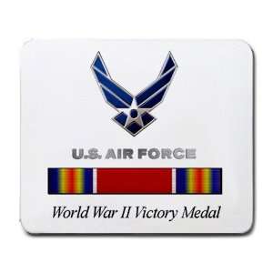  World War II Victory Ribbon Mouse Pad